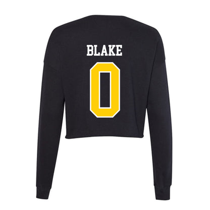 Michigan Tech - NCAA Football : Dashiel Blake - Women's Cropped Crew Fleece-1