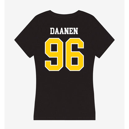 Michigan Tech - NCAA Football : James Daanen - Women's V-Neck T-Shirt-1