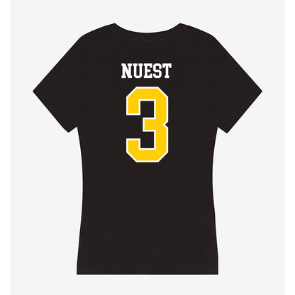 Michigan Tech - NCAA Women's Basketball : Dani Nuest - Women's V-Neck T-Shirt-1
