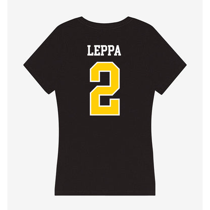 Michigan Tech - NCAA Men's Ice Hockey : Tom Leppa - Women's V-Neck T-Shirt-1