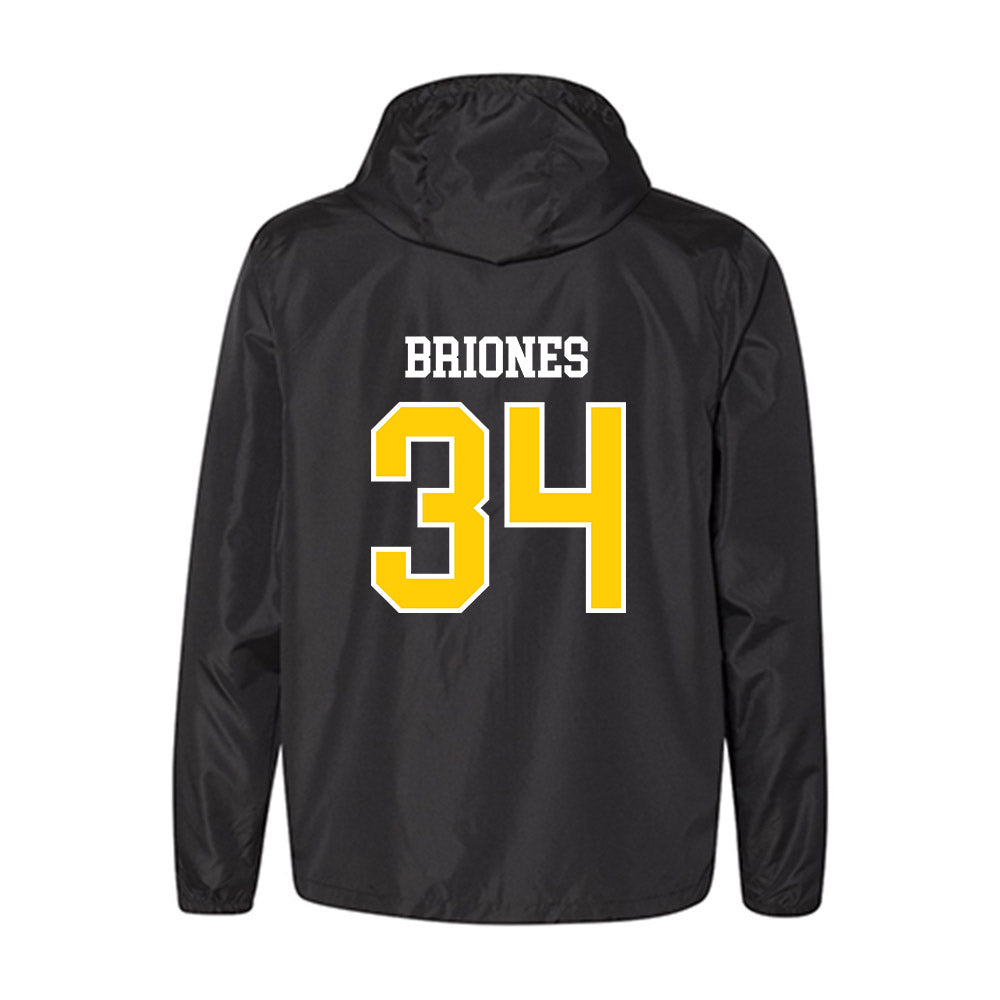 Michigan Tech - NCAA Football : Connor Briones - Windbreaker-1