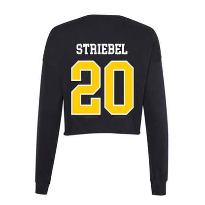 Michigan Tech - NCAA Women's Soccer : Elizabeth Striebel - Women's Cropped Crew Fleece-1