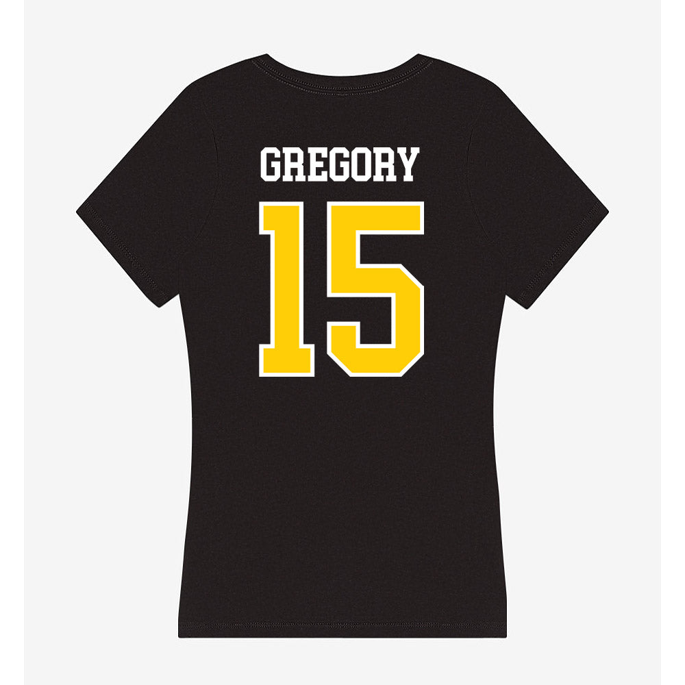 Michigan Tech - NCAA Women's Soccer : Amelia Gregory - Women's V-Neck T-Shirt-1
