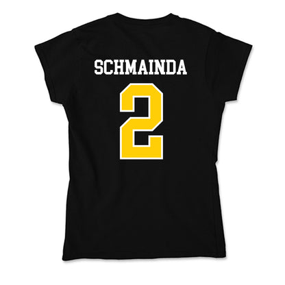 Michigan Tech - NCAA Men's Basketball : Matthew Schmainda Schmainda - Soft Style Women’s T-Shirt-1