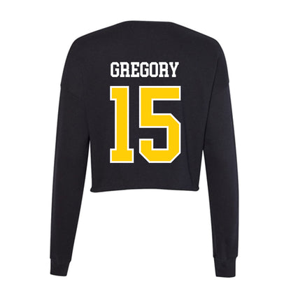 Michigan Tech - NCAA Women's Soccer : Amelia Gregory - Women's Cropped Crew Fleece-1