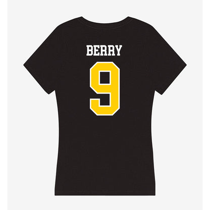 Michigan Tech - NCAA Women's Soccer : Bella Berry - Women's V-Neck T-Shirt-1