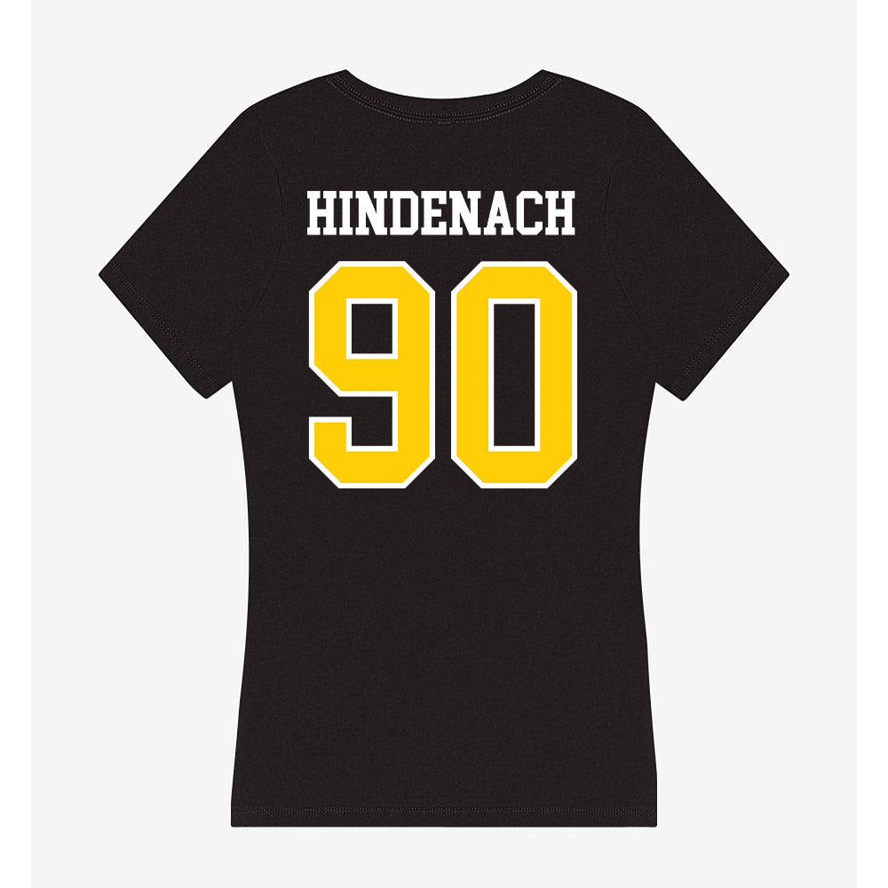 Michigan Tech - NCAA Football : Connor Hindenach - Women's V-Neck T-Shirt-1