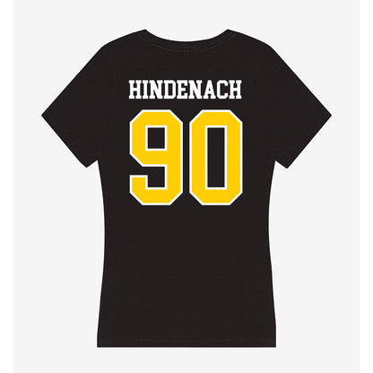 Michigan Tech - NCAA Football : Connor Hindenach - Women's V-Neck T-Shirt-1