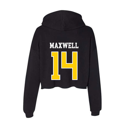 Michigan Tech - NCAA Women's Basketball : Kaitlyn Maxwell - Women's Crop Fleece Hoodie-1