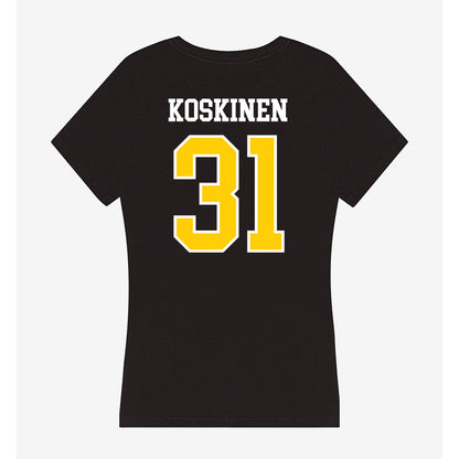 Michigan Tech - NCAA Women's Soccer : Karli Koskinen - Women's V-Neck T-Shirt-1