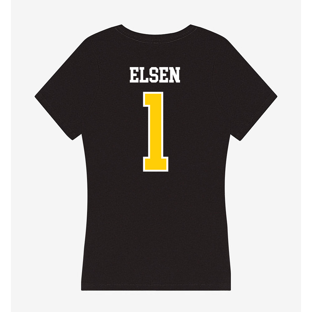 Michigan Tech - NCAA Women's Volleyball : Madelyn Elsen - Women's V-Neck T-Shirt-1