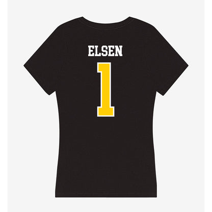 Michigan Tech - NCAA Women's Volleyball : Madelyn Elsen - Women's V-Neck T-Shirt-1