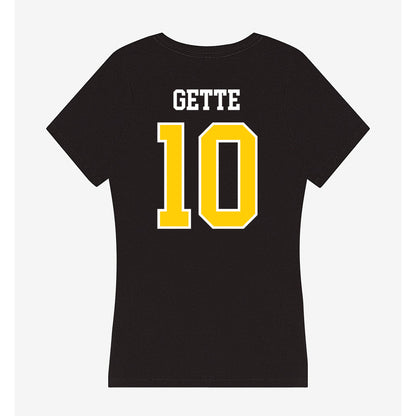Michigan Tech - NCAA Women's Soccer : Olivia Gette - Women's V-Neck T-Shirt-1