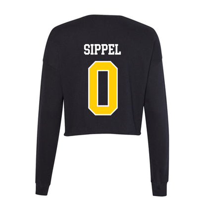 Michigan Tech - NCAA Football : Marc Sippel - Women's Cropped Crew Fleece-1