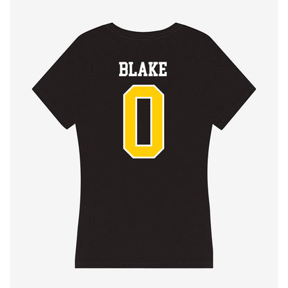 Michigan Tech - NCAA Football : Dashiel Blake - Women's V-Neck T-Shirt-1