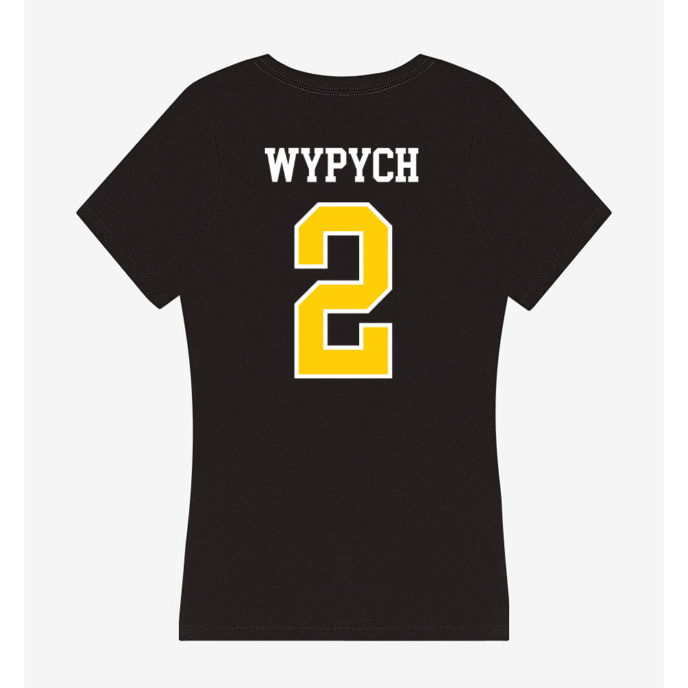 Michigan Tech - NCAA Women's Basketball : Alyssa Wypych - Women's V-Neck T-Shirt-1