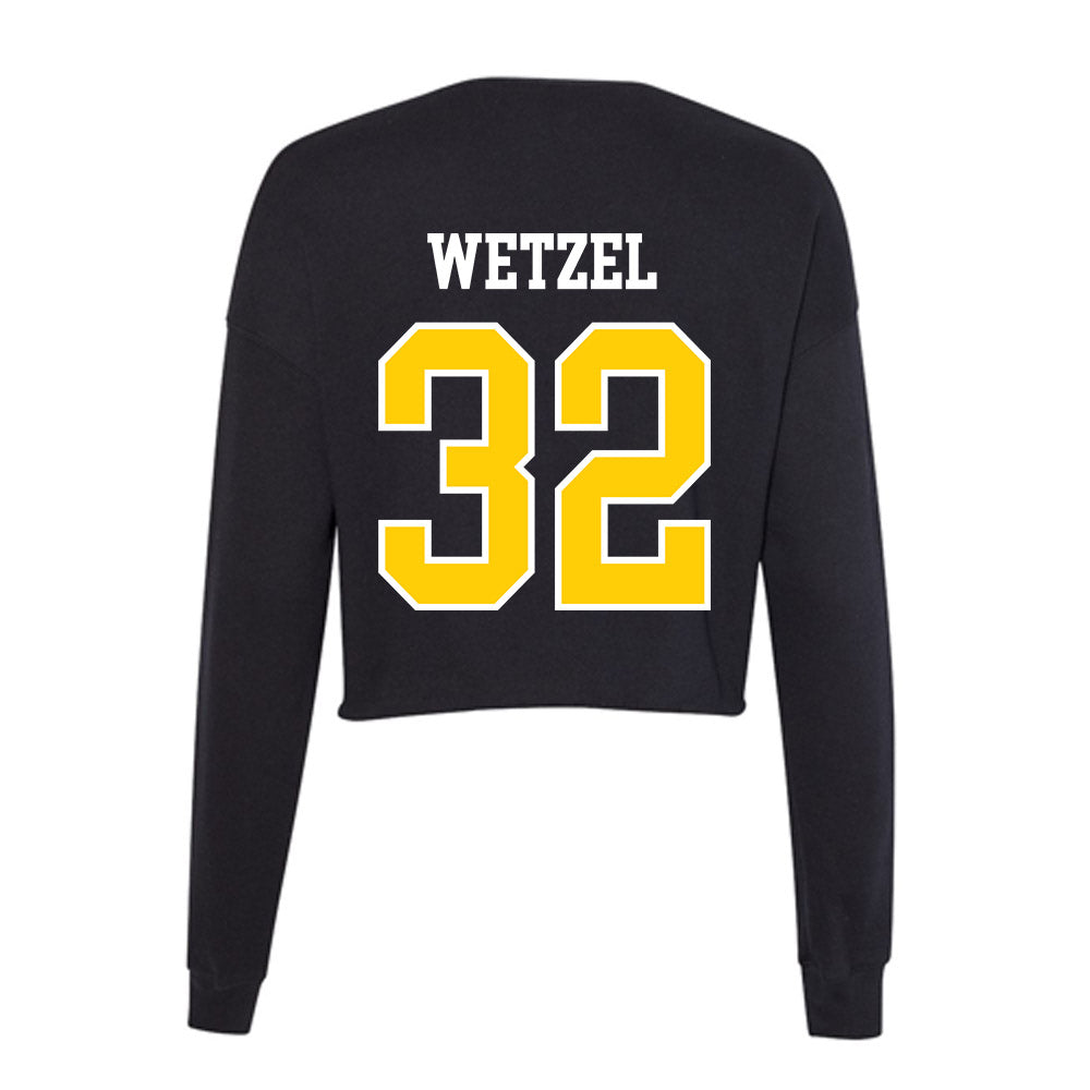Michigan Tech - NCAA Women's Soccer : Peyton Wetzel - Women's Cropped Crew Fleece-1