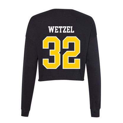 Michigan Tech - NCAA Women's Soccer : Peyton Wetzel - Women's Cropped Crew Fleece-1
