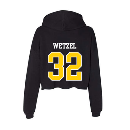 Michigan Tech - NCAA Women's Soccer : Peyton Wetzel - Women's Crop Fleece Hoodie-1