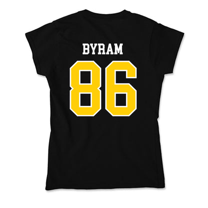 Michigan Tech - NCAA Football : Connor Byram - Soft Style Women’s T-Shirt-1