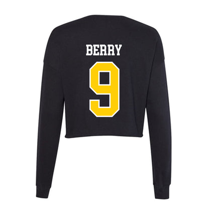 Michigan Tech - NCAA Women's Soccer : Bella Berry - Women's Cropped Crew Fleece-1