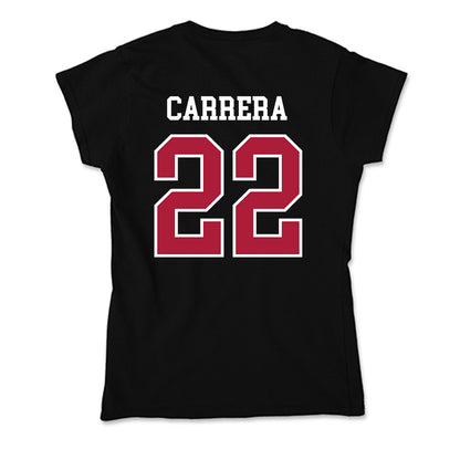 LMU - NCAA Softball : Angela Carrera - Soft Style Women’s T-Shirt-1