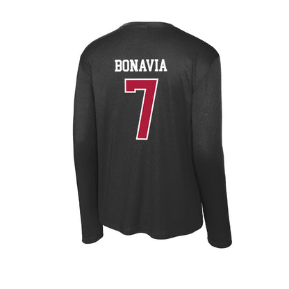 LMU - NCAA Men's Water Polo : Jake Bonavia - Activewear Long Sleeve T-Shirt-1