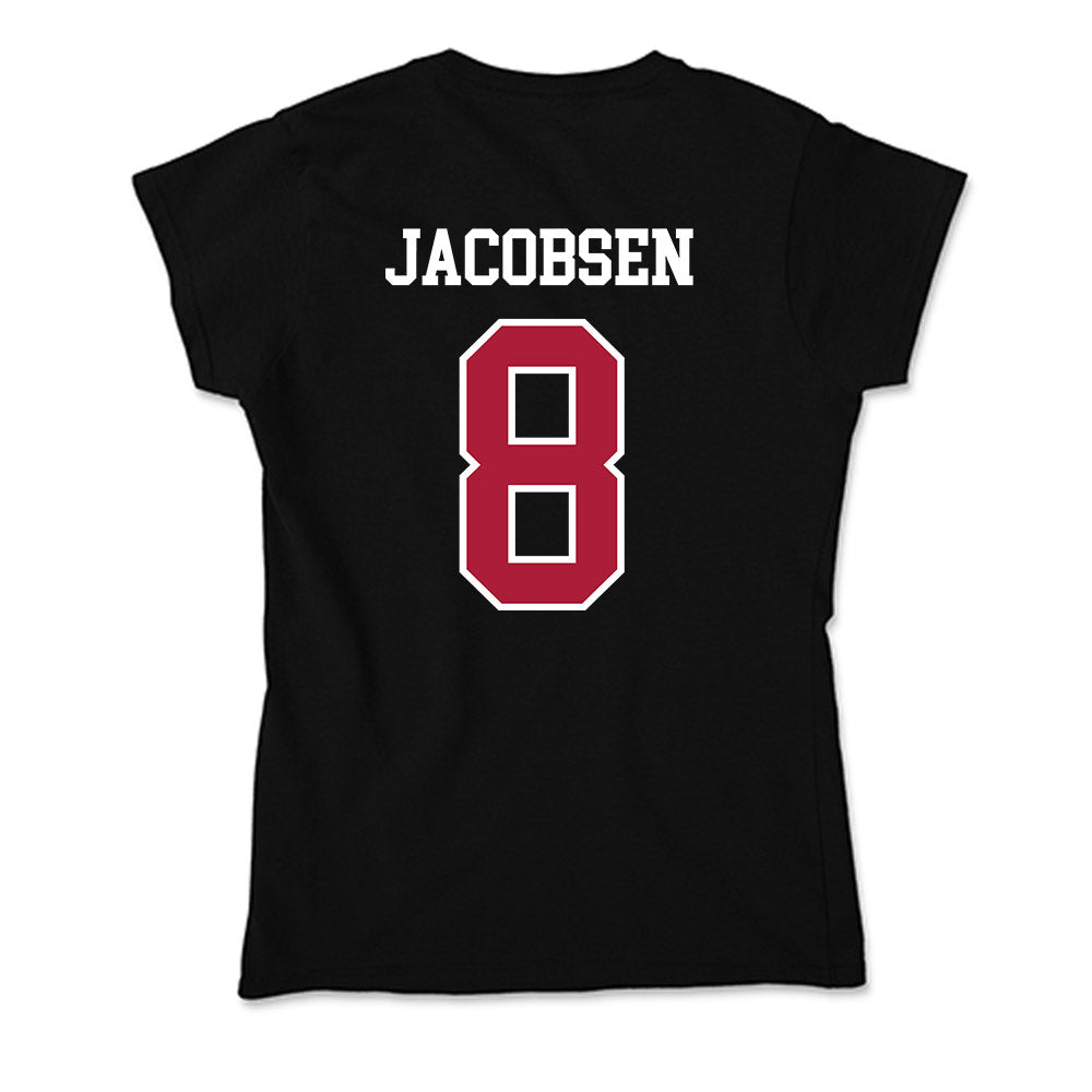 LMU - NCAA Baseball : Gavin Jacobsen - Soft Style Women’s T-Shirt-1