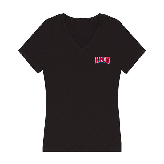 LMU - NCAA Women's Volleyball : Sophie Stephenson - Women's V-Neck T-Shirt-0