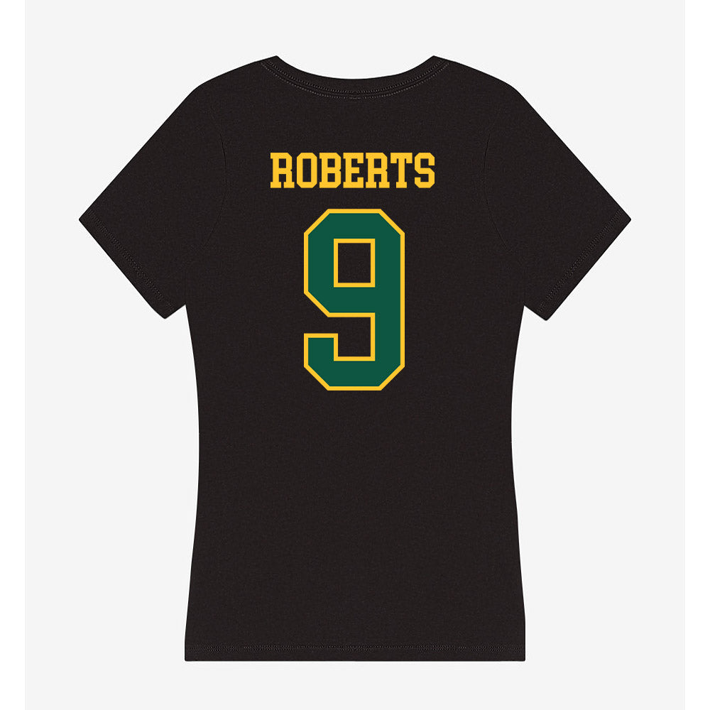 NDSU - NCAA Women's Soccer : Abi Roberts - Women's V-Neck T-Shirt-1