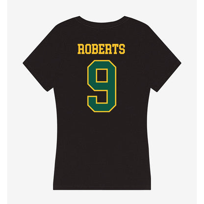 NDSU - NCAA Women's Soccer : Abi Roberts - Women's V-Neck T-Shirt-1