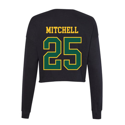 NDSU - NCAA Football : Myles Mitchell - Women's Cropped Crew Fleece-1