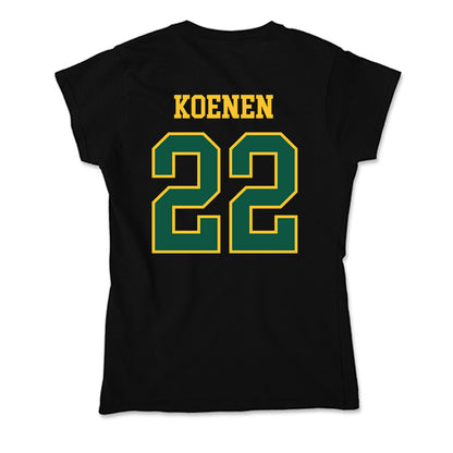 NDSU - NCAA Women's Basketball : Avery Koenen - Soft Style Women’s T-Shirt-1