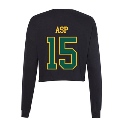 NDSU - NCAA Women's Basketball : Karrington Asp - Women's Cropped Crew Fleece-1