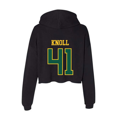 NDSU - NCAA Football : Sam Knoll - Women's Crop Fleece Hoodie-1