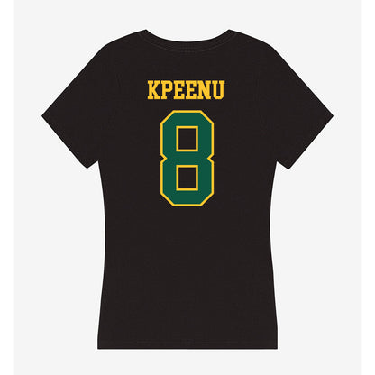 NDSU - NCAA Football : Barika Kpeenu - Women's V-Neck T-Shirt-1