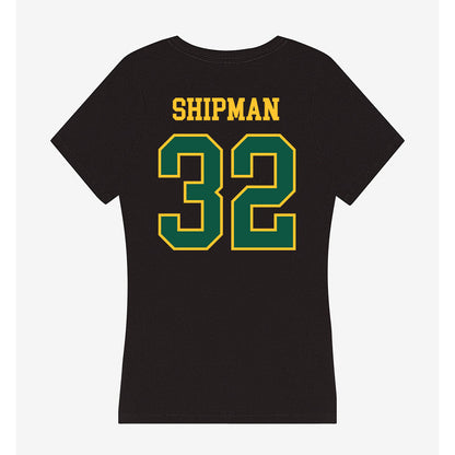 NDSU - NCAA Softball : Cadey Shipman - Women's V-Neck T-Shirt-1