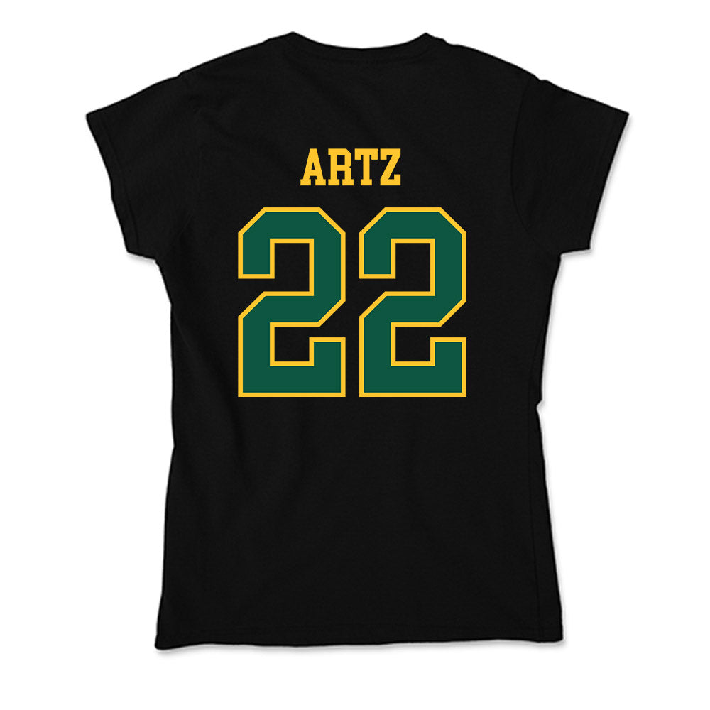 NDSU - NCAA Football : Hudson Artz - Soft Style Women’s T-Shirt-1