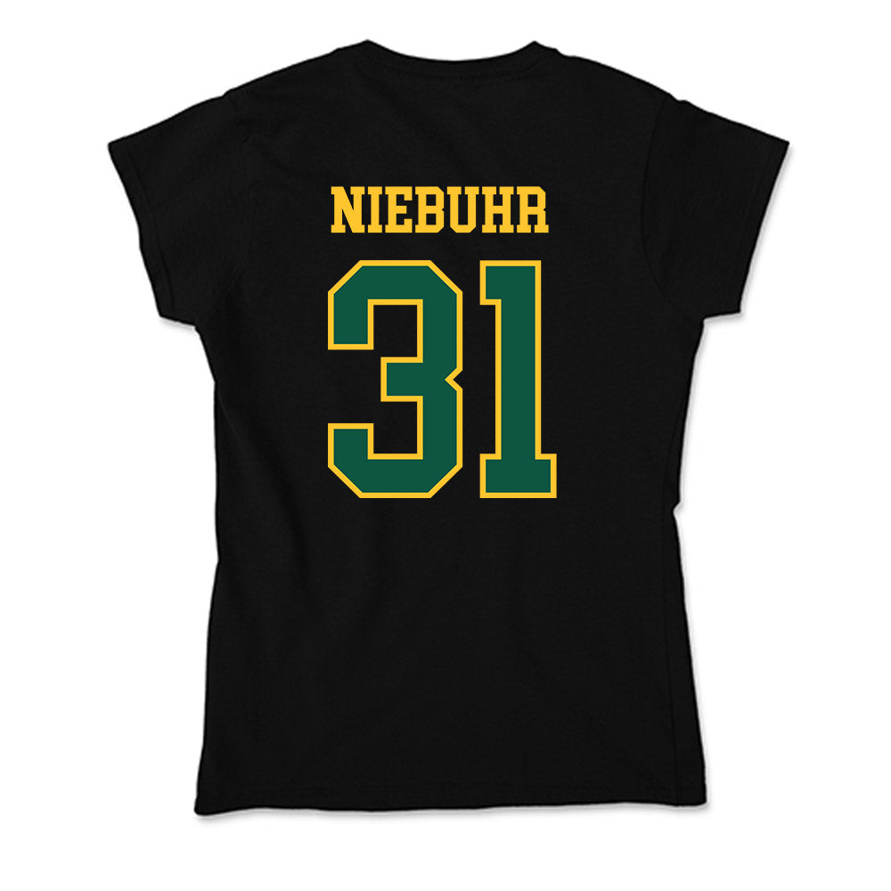 NDSU - NCAA Women's Basketball : Lily Niebuhr - Soft Style Women’s T-Shirt-1