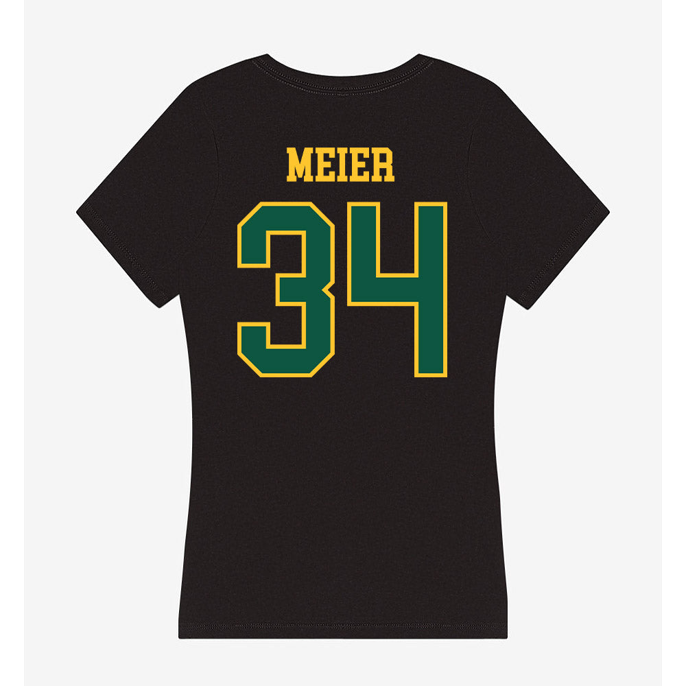 NDSU - NCAA Football : Landon Meier - Women's V-Neck T-Shirt-1