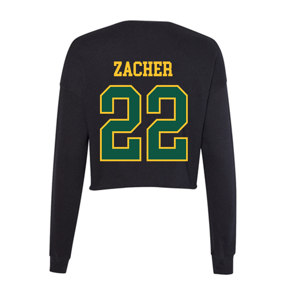 NDSU - NCAA Women's Soccer : Tyreese Zacher - Women's Cropped Crew Fleece-1