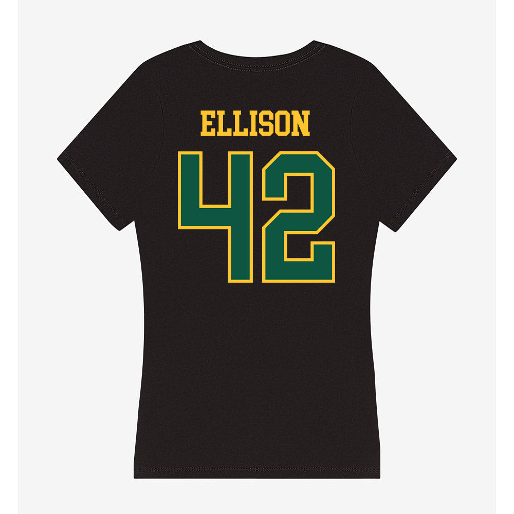 NDSU - NCAA Football : Isaac Ellison - Women's V-Neck T-Shirt-1