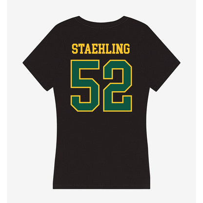 NDSU - NCAA Football : Nathaniel Staehling - Women's V-Neck T-Shirt-1