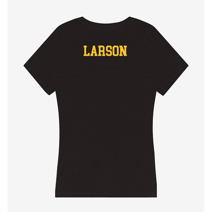 NDSU - NCAA Women's Track & Field : Anika Larson - Women's V-Neck T-Shirt-1