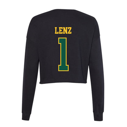 NDSU - NCAA Women's Basketball : Molly Lenz - Women's Cropped Crew Fleece-1