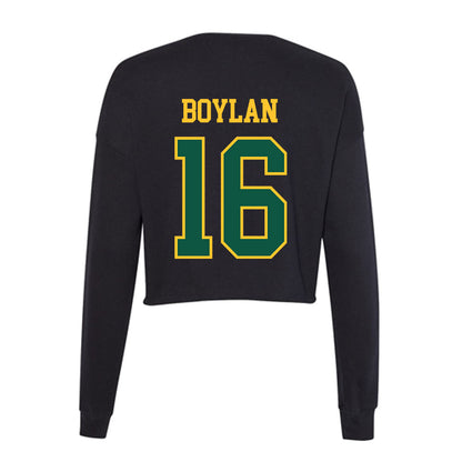 NDSU - NCAA Baseball : Austin Boylan - Women's Cropped Crew Fleece-1