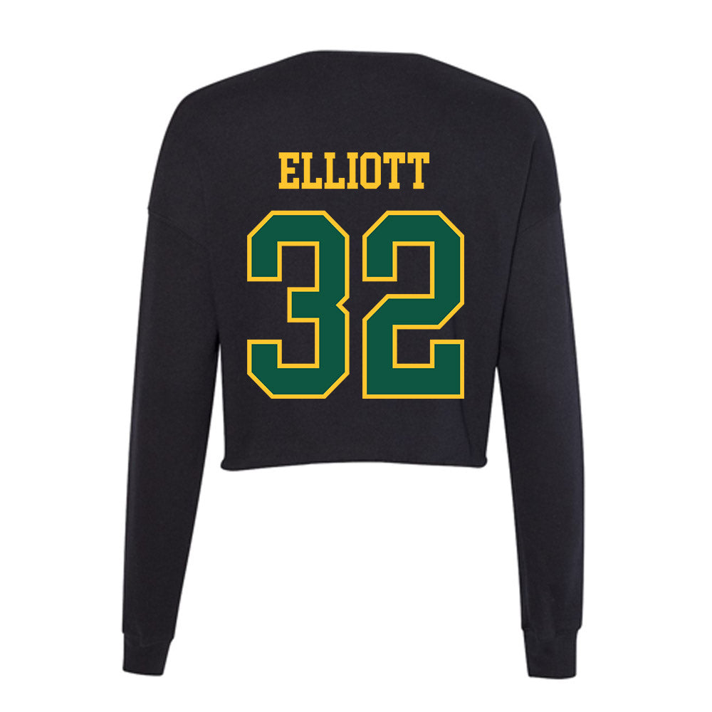 NDSU - NCAA Football : Alex Elliott - Women's Cropped Crew Fleece-1