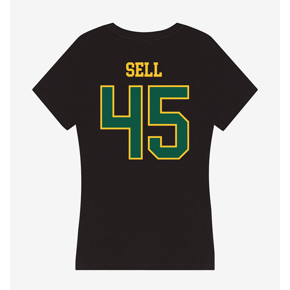 NDSU - NCAA Football : Gavin Sell - Women's V-Neck T-Shirt-1