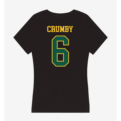 NDSU - NCAA Football : Jaylin Crumby - Women's V-Neck T-Shirt-1