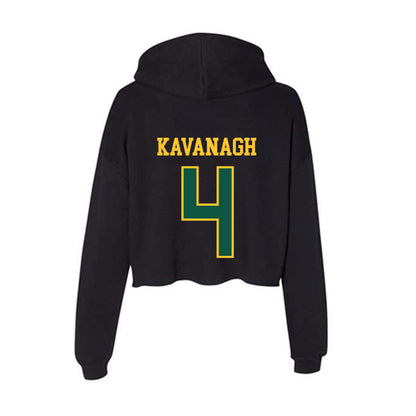 NDSU - NCAA Women's Soccer : Devon Kavanagh - Women's Crop Fleece Hoodie-1